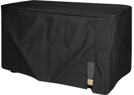 kwmobile Schutzhülle kompatibel mit Marshall Acton II Wireless/Acton 2 Hülle - Staubhülle für Mini Lautsprecher - Speaker Cover in Schwarz