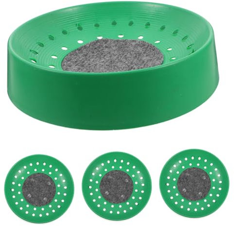 COLLBATH 4 Stücke Taubennistschale Vogelkäfig Nest Tablett Halter Haustier Vogel Schlüpfen Nest Sparrow Zucht Kunststoff Vögel Schüssel