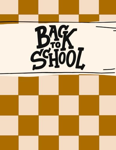 Back to school: Dickes, kariertes Heft zum Erlernen der Mathematik, Physik