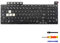 Clavier de remplacement avec rétroéclairage pour ASUS TUF Gaming F15 FA506 FX506 FA506Q FX506L FA506U (anglais américain, rétroéclairé)
