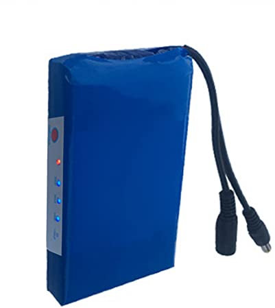Batterie au Lithium, Batterie polymère 12 V 3 Ah, 4 Ah, 5 Ah, 6 Ah, 7 Ah, 9 Ah, 12 Ah, Batterie au Lithium polymère Rechargeable Portable avec Chargeur et Prise DC5.5 * 2.1 et affi
