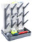 MeCids Baby Bottle Drying Rack, Vertical Standing Bottle Dryer Rack Holder, Space Saving Baby Bottle Drying Rack for Countertop - Holds Up to 12 Baby Bottles