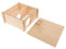 Gatuida Holz Hamster Hideout Für Kleine Tiere Resthaus Für Hamster Und Meerschweinchen Pet Nest Zum Spielen Und Schlafen Indoor Geeignet