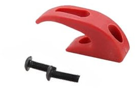CNMNDE 1 gancio anteriore for monopattino elettrico, adatto for Xiaomi, Mijia M365 Pro 1S gancio per scooter(Red)