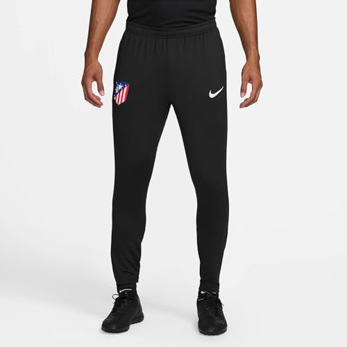 Atlético Madrid Strike Third Nike Dri-Fit Total 90 Fußballhose Aus Strickmaterial Für Herren, Black/Sport Red/White, IB2703-010, XL