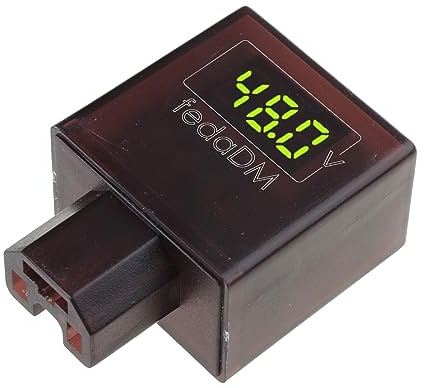 Cargador USB para bicicletas eléctricas, DC30-100 V, medidor de voltaje digital EVVoltmeter para 48 V, 60 V, 72 V, 96 V, medidor de voltaje Ebikes