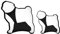 3DREAMS Ausstecher Set Mops │Pug Cookie-Cutter │ Hunde Ausstechform aus Bio-Kunststoff │ lebensmittelecht │Keksausstecher Made in Germany