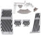 Keenso Auto Pedalauflage, 4 Stk/Set Auto Manuell Schaltgetriebe Kupplung und Bremse Pedale Fußstütze Pedalauflage für 1 3 5 7 X1 Series E30 E32