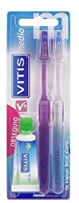Vitis® DENTAID Duplo Zahnbürste medium