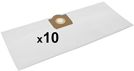 10x Sacs pour aspirateurs industriels AquaVac PRO 300