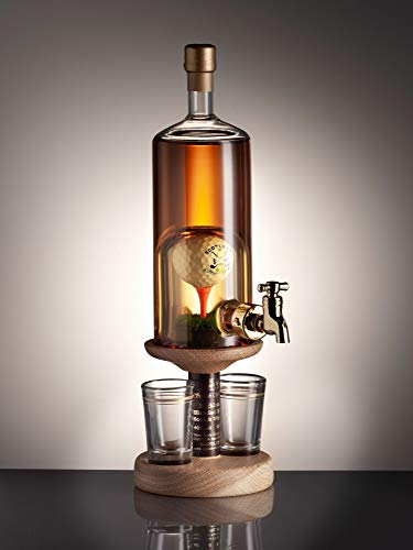 Golf Ball And Tee Whisky Decanter