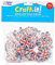 Baker Ross Adesivi in schiuma PJ128 Union Jack, confezione da 200, essenziali per bambini