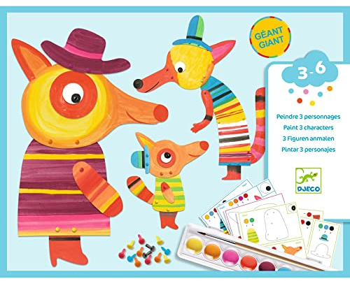 Djeco Jeu créatif La Famille Renard