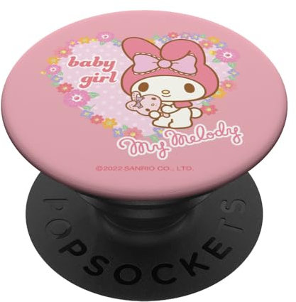 Hello Kitty - It's a Girl - Gender Reveal Party - My Melody PopSockets Klebender PopGrip - Handy-Halter - Pink - Smartphones