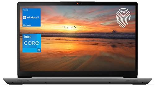 Lenovo IdeaPad 3 Laptop, 14 FHD Display, Intel Core i5-1135G7, 20GB RAM, 512GB SSD, Webcam, Fingerprint Reader, SD Card Reader, HDMI, Wi-Fi 6, Windows 11 Home, Grey