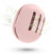 Fauxomor Respirant Porte-éponge de Maquillage pour les Voyages,Support Eponge Maquillage en Silicone Incassable Amical Pour la Peau,étui Portable pour tous Les Types Beauty Blender,A-Pink