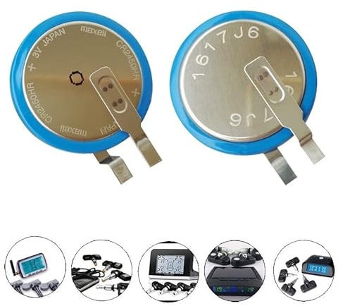 4 unidades CR2450HR para TPMS detector de presión de neumáticos de coche 3 V batería de litio
