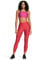 Under Armour Damen HeatGear Armour High Waisted Ankle No-Slip Leggings, (814) Red Solstice/White, M