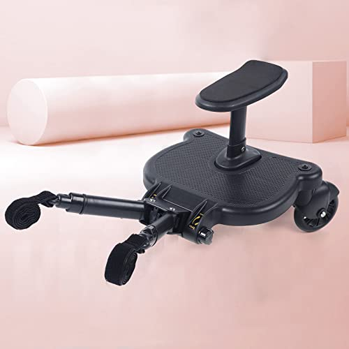 Marchepied universel pour poussette, buggy board avec siège réglable et amovible pour la plupart des poussettes