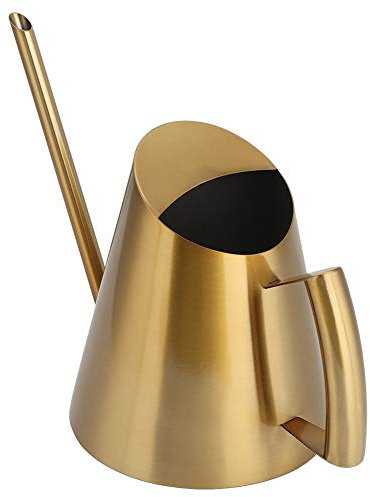 Yctze Arrosoir en Acier Inoxydable à Long Bec, Pot d'arrosage pour Plantes d'intérieur pour Fleurs de Jardin, Mini Design élégant en Or Rose, Demi-Gallon (400ml)