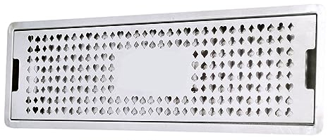 WRJAHCG Abtropfschale Edelstahl 304,Bierauffangschale Mit Abnehmbarem Deckel,Bier Tropfschale Theke Verwendungen Tragbar Tropfschale