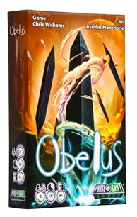 Phase Shift Games Obelus | Strategiespiel für 2 Spieler | 2 Spieler, 10 Minuten Schnellspielzeit, ab 8 Jahren, #1 Zwei-Spieler-Spiel von 2025, Dual-Spielmodi, innovativ und tragbar