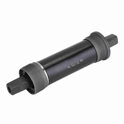 Akozon Langlebiges Stahl-Fahrrad-Innenlager mit Quadratischem, Konischem Gewinde, für Fat Snow Bike 100 X 177 Mm – Verbesserte Leistungsabgabe, Schutz für Rahmen, Geeignet für