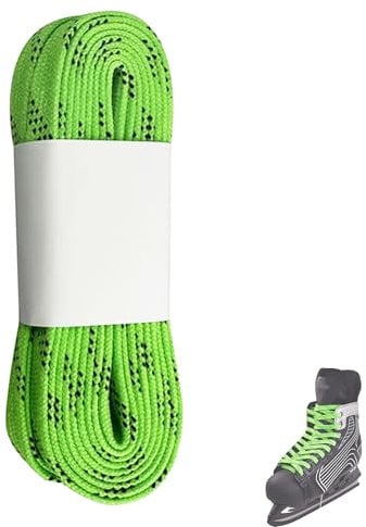 Hayaww 1 Paar 120 pulgadas Cordones de patinaje de hockey sobre hielo profesionales,Cordones de Hockey Sobre Hielo,Cordones impermeables de poliéster para patinaje patines de hockey sobre hielo (B)