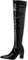 HSyc JRX Lack Overknee Stiefel mit Blockabsatz Langschaft Stiefel Winterstiefel 38.5