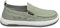 Men's Trainers for Walking, Mens Jogging Outdoor Sneakers Lightweight Lace Up Canvas Casual Shoes Fashion Breathable Trainer Comfort Classic Footwear Non-Slip Training Flat Sneaker Green