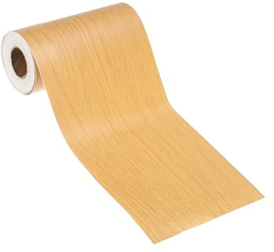 PATIKIL Cinta Adhesiva de Grano de Madera, 8cm x 10m, Parche de Reparación de Veta de Madera, Ideal para Muebles, Pisos, Puertas, Mesas, Sillas, Ventanas, Manualidades, Roble Americano