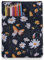 1 busta per libri con motivo margherita, custodia a libro con cerniera e tasca frontale, copertina per libri tascabili, 28 x 21 cm, custodia per adolescenti, adulti, amanti dei libri.