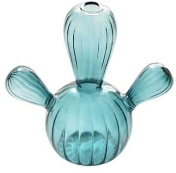 Vaso in vetro a forma di cactus, per piante idroponiche, salotti, decorazioni, penne, bottiglie, composizioni floreali, decorazioni per la casa, vaso di vetro