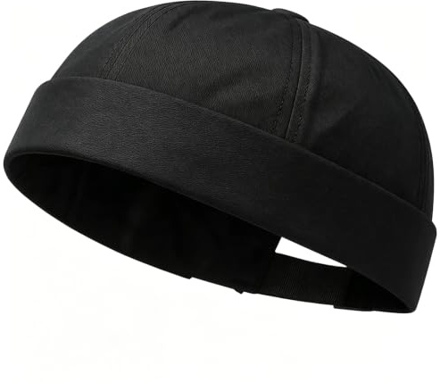 JazRvr Docker Cap Herren, Docker Cap, Kopfbedeckung Herren Sommer, Fischermütze Herren, Ideal Für Angeln, Wandern Und Outdoor-Aktivitäten（Kopfumfang Größenverstellbar）