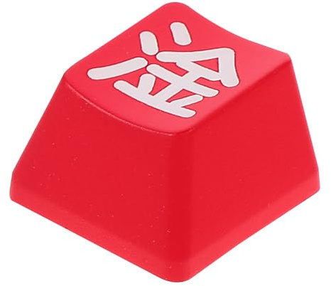 MALUGOGO Rote ESC-Tastenkappe für mechanische Gaming-Tastatur, Ersatz-PC-Tastatur, DIY, hintergrundbeleuchtete Tastenkappen