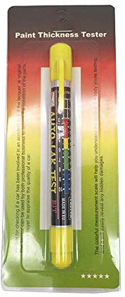 Domary Beschichtungsdickenmessgerät, Lacktester, Magnetischer Stift, Crashtest-Prüfdetektor, Aluminiumlegierungen