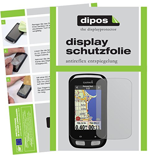 dipos I 6x Screen Protector matte compatible with Garmin Edge Explore 1000 Protection Films