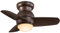 MINKA-AIRE F510L-ORB Spacesaver 26 Inch Small Ceiling Fan with Integrated 15W LED Light in Oil Rubbed Bronze Finish