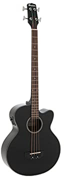 DIMAVERY AB-450 Akustikbass, schwarz | Akustischer Bass mit Tonabnehmer