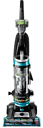 Bissell 2254 CleanView Giratorio Rebobinado para Mascotas aspiradora sin Bolsa, rebobinado automático del cordón, guía giratoria, Pastilla de Pelo para Mascotas Potente, Herramientas Especiales para