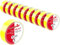 POPPSTAR PVC ruban isolant 10m (18mm de large, 0,18mm d'épaisseur), jaune, 10 rouleaux