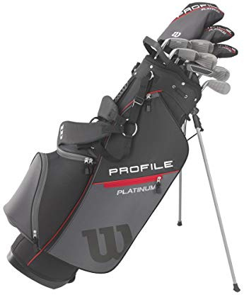 WILSON Golf Profile Platinum Package Set, Men's Right Handed, Tall Carry