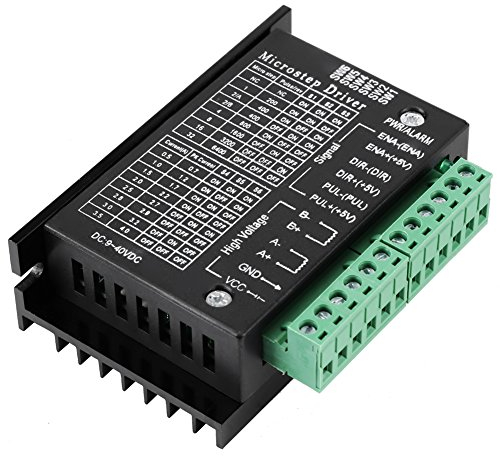 1/32 stepper driver + Schrittmotor-Treiber, 3.7 * 2.7 * 1inch Schrittmotortreiber TB6600 DC 9-40VDC Schrittregler-Modulplatine 32 Mikroschritt