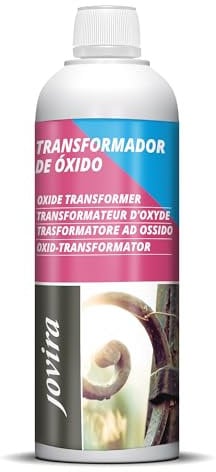JOVIRA PINTURAS Transformador de Óxido (transformador de oxido para coches, convertidor de oxido, tratamiento especial para la oxidación del hierro (250 Mililitros) F-55B