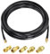 Superbat Cavo Antenna SMA Cavo RG58 5M SMA Maschio verso SMA Femmina Cavo Estensione SMA 50Ohm con 5 Pezzi Kit Adattatore SMA/SMA/RPSMA per Antenne 4G LTE, WLAN, Router, SDR, Radioamatori, ADS-B