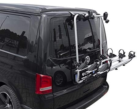 Fahrradträger Shadow kompatibel mit VW T6 Multivan Bus Transporter Bulli ab 2015 für 3 Fahrräder Räder Heckträger