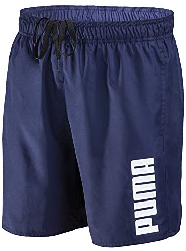 PUMA Herren Badehose Badeshorts Summer Deluxe Swim Shorts - New Navy - Gr. XXL