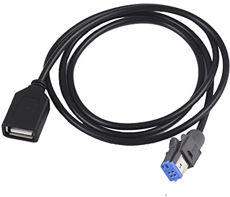 Car USB Cable Adapter 4Pin USB Cable For Nissan Teana Qashqai CD Audio Radio Player
