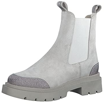 TAMARIS Damen 1-1-25941-39 Mode-Stiefel, Soft Grey, 37 EU