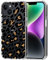 MOSNOVO Case for iPhone 14, [Buffertech 6.6ft Military-Grade Drop Protection] [Anti Peel Off Tech] Clear TPU Bumper Phone Case Cover Design - Leopard Print